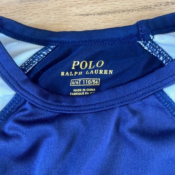 4 pcs Polo USA themed all american toddler swim bundle & sunglasses, size: 4T - Picture 4 of 17